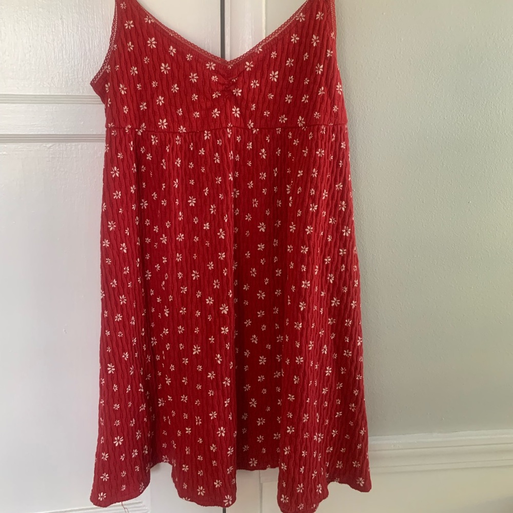 Urban Outfitters Floral Red dress